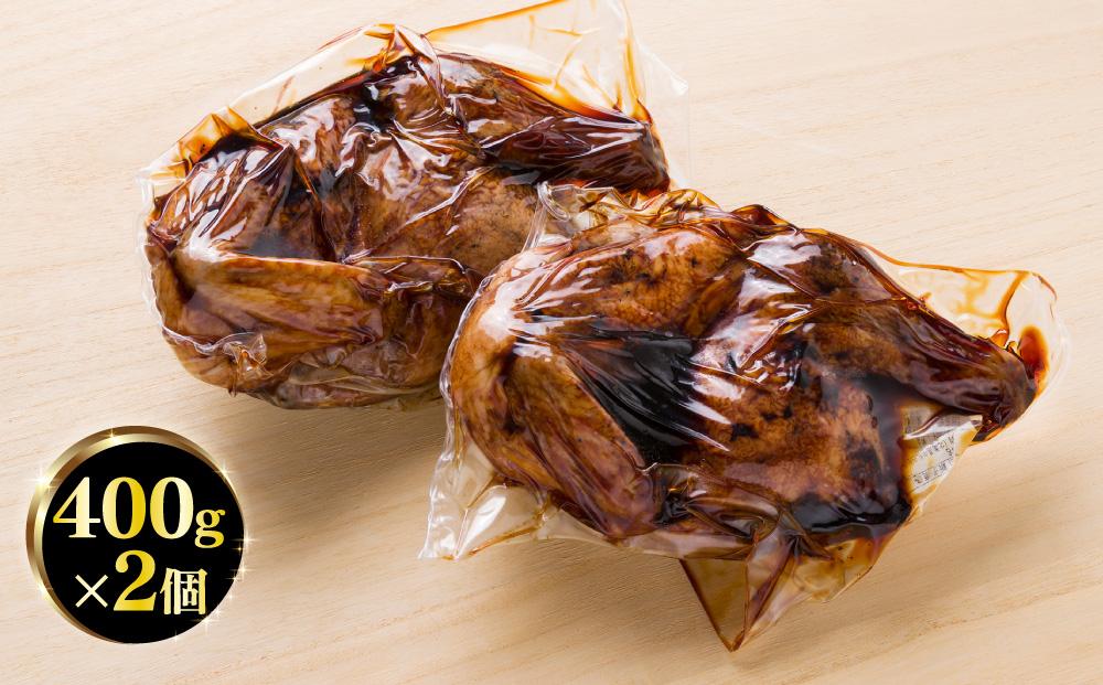 「新子焼き」旭川名物こだわりの若鶏炭火焼（400ｇ×2個）