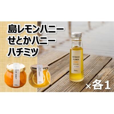 ふるさと納税 今治市 島レモンハニー+せとかハニー+今治産蜂蜜150g(株式会社M.S.NAVY)【VB02290】