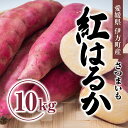 【ふるさと納税】【先行受付】しっとりして甘い　紅はるか10kg ｜ さつまいも サツマイモ 焼き芋 やきいも 産地直送 スイート　※2024年9月中旬～2025年5月上旬頃まで順次発送予定