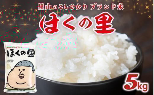 【先行予約】里山のこしひかり ほくの里 5kg × 1袋【12月配送】 | 