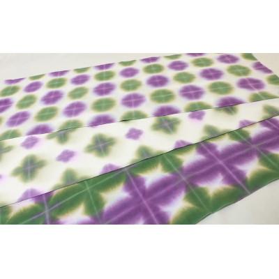 ふるさと納税 茅ヶ崎市 【染色キット】 みやこ染 板締め絞り 手ぬぐいキット (菫すみれ) |  | 01