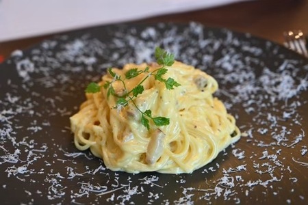 フレンチ仕込みのパスタ屋さん「彩菜食坊 CIEL」　ディナ－お食事券ペアチケット（2名様分）　地元野菜　自家製スペアリブ　創作料理 2025/9/19～