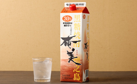 【年12回定期便】 黒糖 焼酎 奄美 1800ml×3本セット 30度 3本×12回 合計36本 パック 糖質0【毎月発送】 お酒 アルコール 鹿児島 AG-95-N