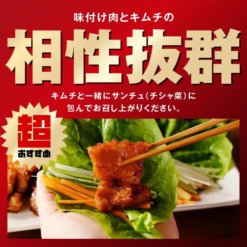 【焼くだけ】味付きサムギョプサル 約1kg（500g×2P） コチュジャン味付け 焼肉 BBQ デジカルビ