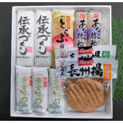 ふるさと納税 防府市 岡虎の竹輪・蒲鉾・天ぷら詰め合わせB