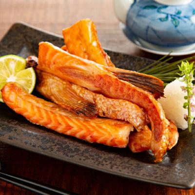 ふるさと納税 紋別市 一夜干しサーモンハラスみりん3袋セット |  | 01