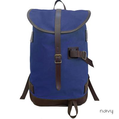 ふるさと納税 羽咋市 【ネイビー】oxtos(オクトス)帆布リュックサック HPR17000