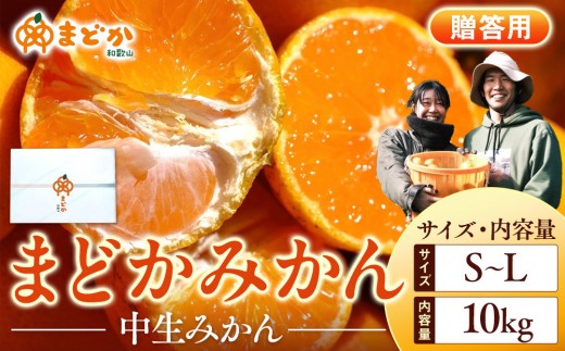 
                  ［先行予約］［贈答用］冬採れみかん（中生みかん）S〜Lサイズ混合 10kg＋500g（傷み補償分）［2025年11月下旬より発送］
                