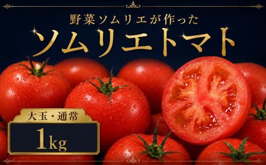 【特別栽培農産物】ソムリエトマト 1kg ※置き配でお届け | 野菜 やさい とまと 野菜ソムリエ 畑の宝石 熊本県 玉名市