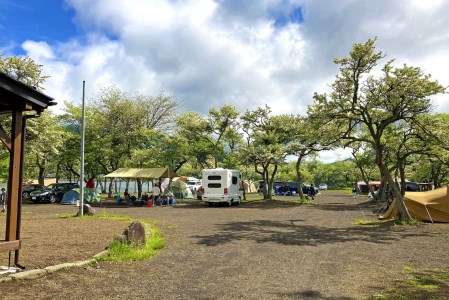 sotosotodays CAMPGROUNDS 山中湖みさき（区画・フリー・林間フリーサイト） ふるさと納税 キャンプ キャンプ場 フリー 区画 林間 ソロキャンプ 山梨県 山中湖 送料無料 YAE