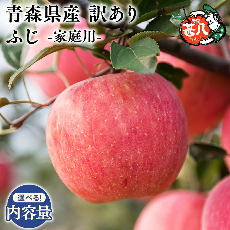 【ふるさと納税】≪内容量が選べる≫青森県産 訳あり 家庭用 甚八りんご ふじ 3kg 5kg【青森県 平川市 マルジンサンアップル】5〜7月発送 青森 青森県産 平川 りんご リンゴ 林檎 くだもの 果物 フルーツ レビューキャンペーン