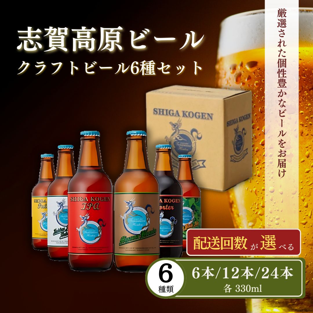玉村本店　志賀高原ビール24本セット　【お酒・ビール・クラフトビール・地ビール】