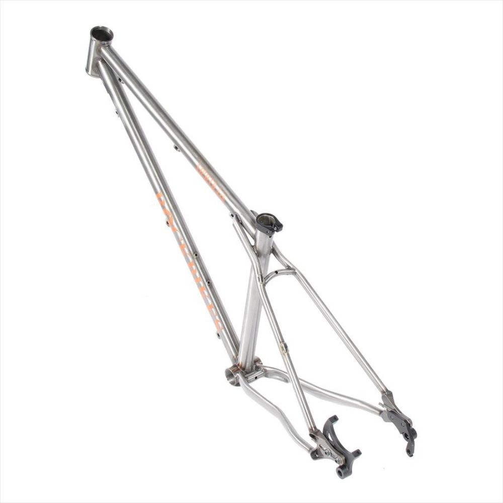 マウンテンバイク ACTWITH×ROCKBIKES コラボレーション S (370mm):適応身長155cm～175cm オリジナル フレームセット 『Nightrain（ナイトレイン）』_イメージ