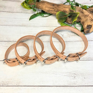 経年変化を楽しめる本革ベンズの犬・猫用首輪 (15mm幅) 小型/中型/大型 犬用首輪 猫用首輪 首輪 犬 猫 本革 Mサイズ