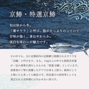 【12月から3月のみ発送】 漁連直送！！ 特選京鰆3kg以上 鮮魚 1尾 朝獲れ 直送 天然 新鮮 鮮度抜群 冷蔵 ナマモノ 寒さわら 京都 舞鶴