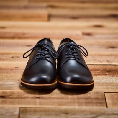 ふるさと納税 大和郡山市 足なりダービー ブラック 26.0cm 牛革 革靴 KOTOKA メンズシューズ KTO-3001 |  | 03