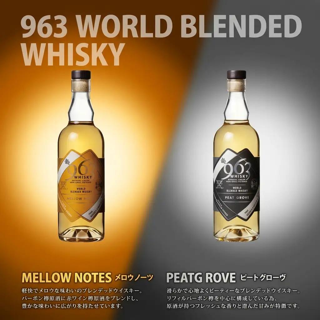 ウイスキー 963 ブレンデッドウイスキー 700ml×3種