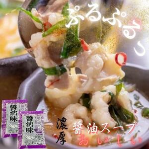 【化粧箱入り】福岡グルメ！博多牛もつ鍋セット6人前(牛もつ 2人前200g×3袋)