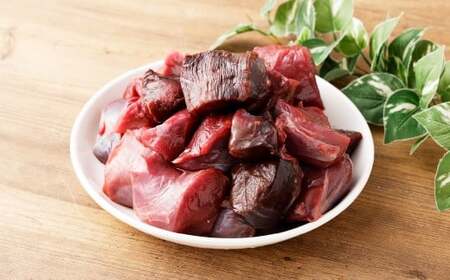 犬用 冷凍鹿肉 750g×4 合計3kg ／ ドッグフード ペットフード エサ 餌 えさ おやつ 無添加 保存料不使用