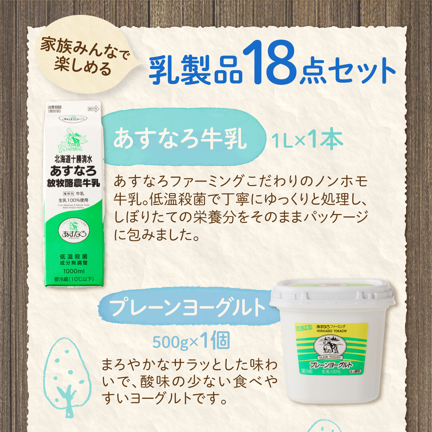 【2回定期便】 あすなろ 乳製品 すこやか セット 【 ムース ギフト 低温殺菌 ノンホモ牛乳 ミルク 牛乳 バター のむヨーグルト ヨーグルト プリン 詰め合わせ あすなろファーミング 贈答 お取り