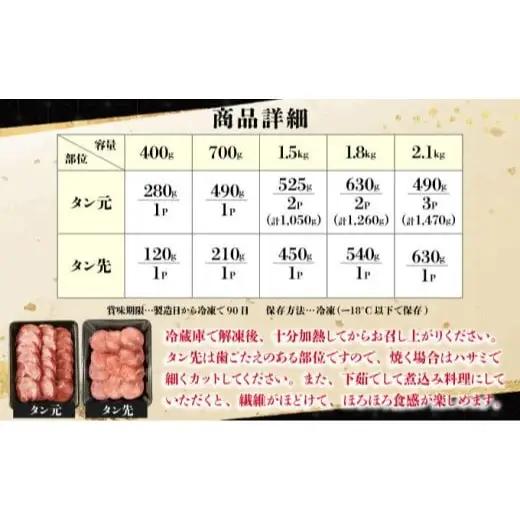 【訳あり】《薄切り》定期便6回【薄切】かみ牛タン 1.5㎏ 