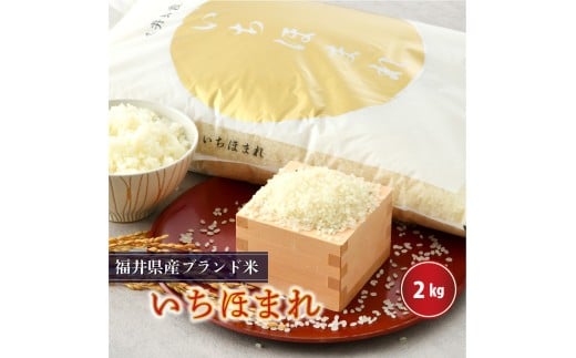 【令和7年産】 さんさん池見二代目がお届けする 福井県産いちほまれ 2kg (7分付き) [A-0262_02]
