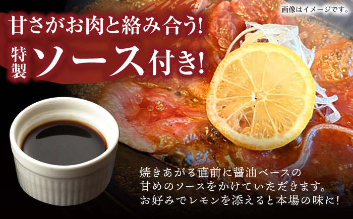 【3回定期便】長崎名物！レモン ステーキ 2人前 300g / 長崎和牛 A5ランク レモンステーキ すき焼き / 諫早市 / 野中精肉店 [AHCW057] 【3回定期便】300g ×3回
