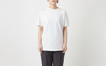 Yonetomi 米富繊維 NEW BASIC T-SHIRT 白 ホワイト 服 洋服 ユニセックス メンズ レディース ブランド 数量限定 山形県 山辺町 yt-yttsw3
