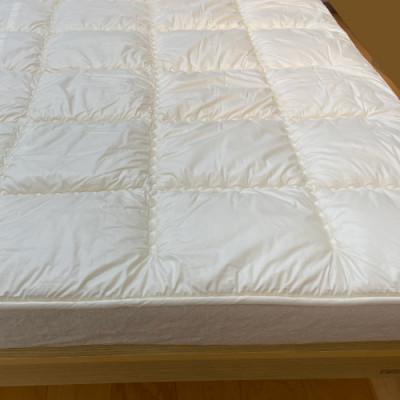 ふるさと納税 筑後市 ベッドパッド キングサイズ フランス産プレミアムウール100% 180×200cm ボリュームタイプ |  | 03