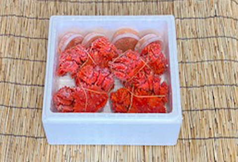 花咲かに300g前後～450g前後×4尾・いくら醤油漬け100g×4P C-76041