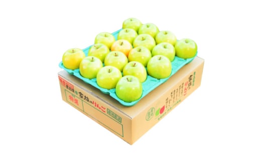 ＜26年2月出荷予定＞平均糖度13度以上! シナノゴールド 約10kg おもてなし用【1612915】