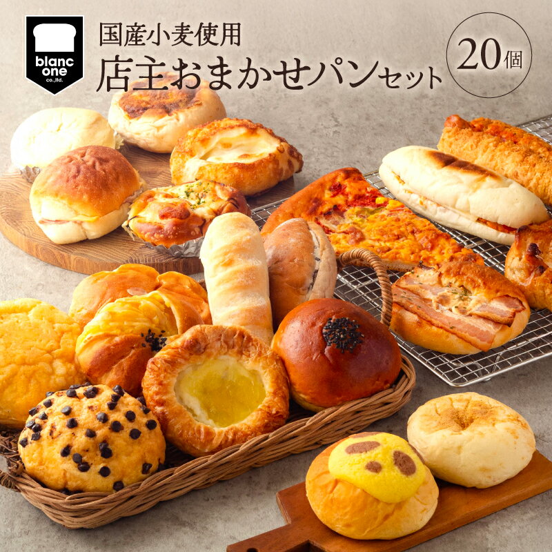 【ふるさと納税】 店主おまかせパン20個セット パン 詰め合わせ セット パンセット 冷凍 冷凍パン 朝食 惣菜パン 菓子パン 人気パン 厳選 小麦 手作り 京都 京都パン 長岡京市 人気 おいしい おすすめ ランキング ブランワン ふるさと納税