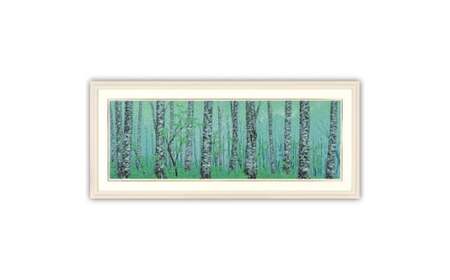 「緑韻」白額 | 版画 絵画 版画 絵画 アート 美術 芸術