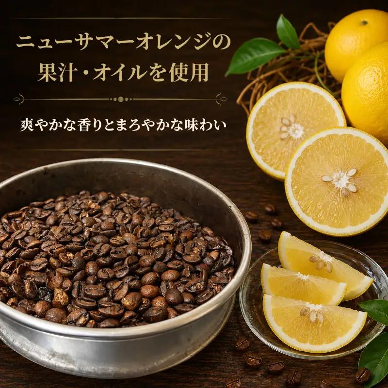 コーヒー豆 100g 2本 珈琲 自家焙煎 ニューサマーオレンジ