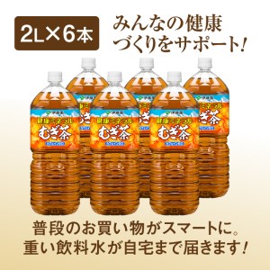 健康ミネラルむぎ茶2L×6本【500007】