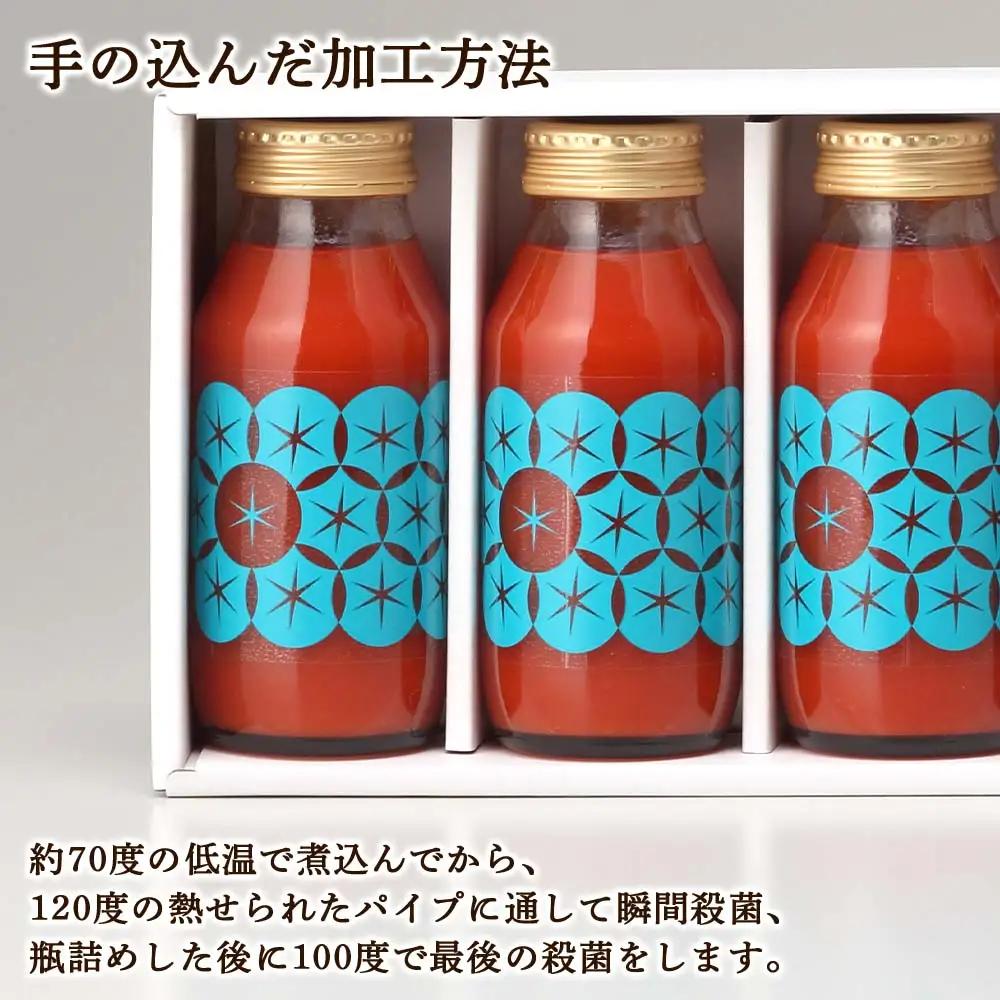【定期便 12回】中野ファームのトマトジュース 180ml 合計60本(5本×12回）【余市のトマトジュース】フルーツトマトジュース 高糖度トマトジュース 無添加トマトジュース 北海道産トマトジュース