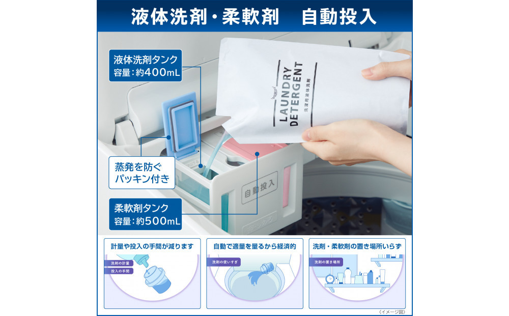 東芝　洗濯機【標準設置費込み】　微細な泡で洗浄　10kg全自動洗濯機　AW-10DP4(T)