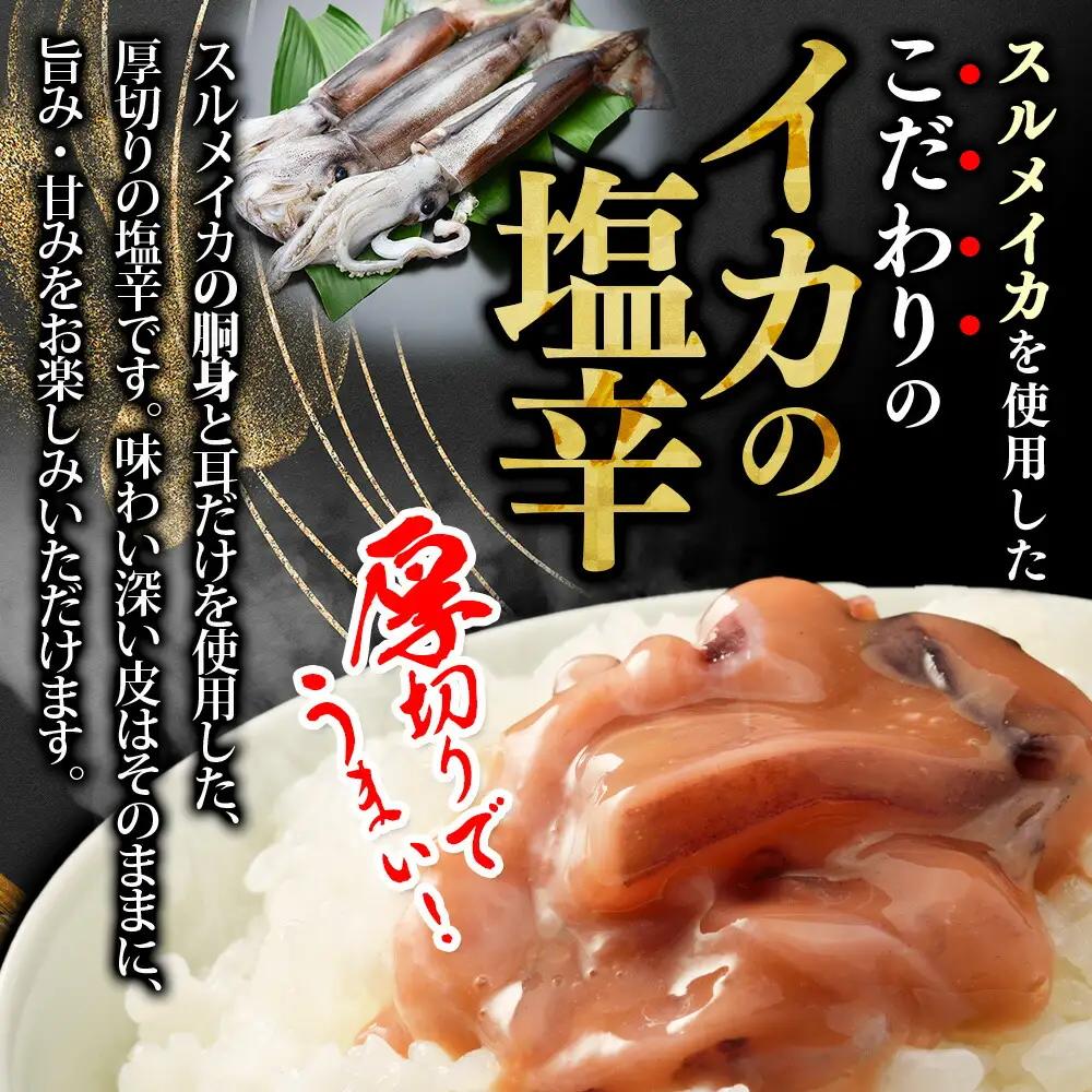 イカの塩辛 500g イカ スルメイカ いか 珍味 海鮮 魚介 塩辛 ご飯のお供 烏賊 送料無料 北海道 弟子屈町 3163