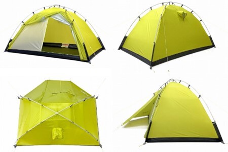 PUROMONTE × oxtos 超軽量 シングルウォール アルパインテント 2人用 前室付 OXP-002 【 テント 】