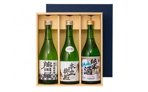 
なごや酒蔵「龍」「虎」「鷹」銘酒飲み比べ3本セット
