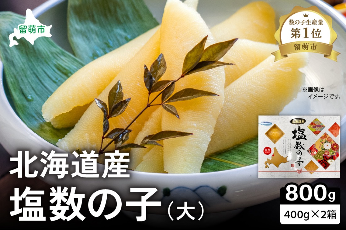 北海道産 塩数の子（大）400g×2箱 お正月 幸福の１品 プチプチ弾ける 祝いの味わい 北海道 ごはんのお供 おかず 珍味 おせち 魚卵 R021-009