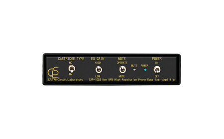 CAP-1002 （ コンパクトフォノイコライザーアンプ ） 約420g 音響機器 コンパクト オーディオ【バクーンプロダクツ 株式会社】[AYAP005]