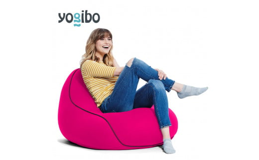 M355-3　Yogibo Lounger(ヨギボー ラウンジャー)ピンク 2週間程度で発送