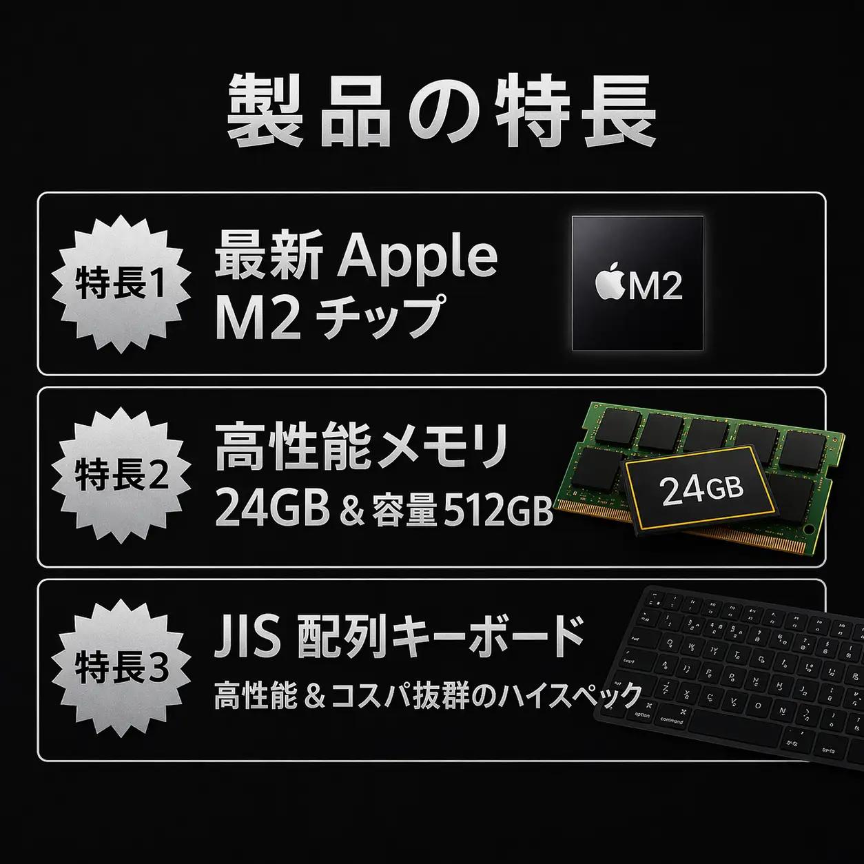 パソコン 【【厳選整備済｜法人リースアップ品】MacBook Pro 13インチ M2 / 24GB / 512GB｜★美品・動作確認済【現品限り】 483-02
