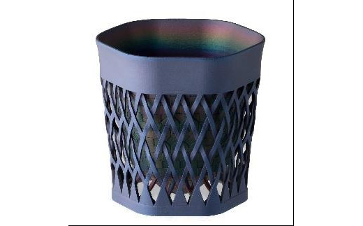 
最新鋭金属3D造形システムで超越する匠の技Syuki　六角タイプ（大）（口元が六角形）（シルバー・ブラック・ブルーから色を選べます）
