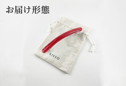 ＜KISSO＞Barrette べっ甲イエロー　アクセサリー 雑貨