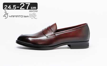 倭イズム ( ヤマトイズム ) 牛革 マッケイ ビジネスシューズ 紳士靴  YAP700 ( ワイン )  ファッション メンズ 男性 履き心地 日本製 上品 光沢 耐久性 3E  BN002 26.0cm