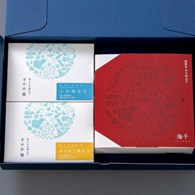 ふるさと納税 みやこ町 海千のうまかもんセットC　(明太子270g、いか明太170g、数の子明太170g) |  | 01