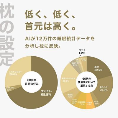 ふるさと納税 我孫子市 60代向けの枕 THE PILLOW Preset 21 60s |  | 01