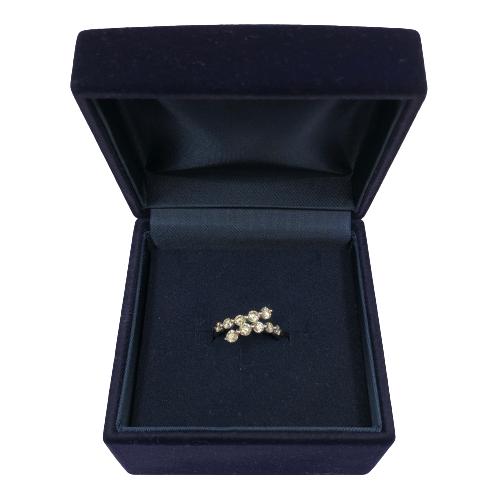プラチナ製 ハート＆キューピッド Happy 10th Diamond リング 1.0ct ［HKAR0503P]